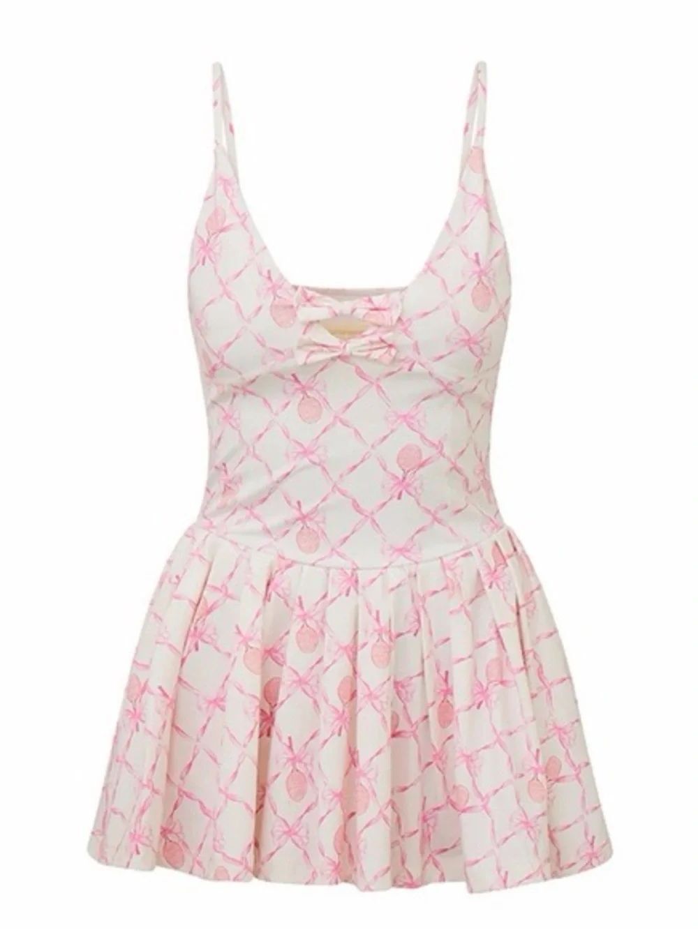 LoveShackFancy Hubert Tennis Dress Medium